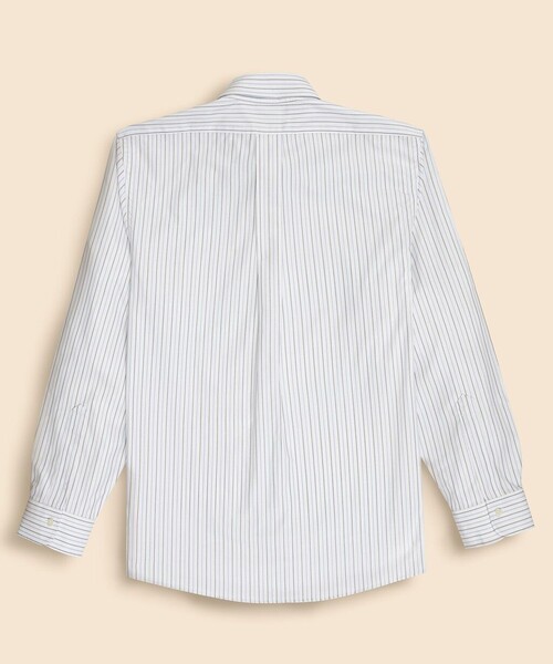 BROOKS BROTHERS(ブルックスブラザーズ)の「ストレッチコットン ロイヤルオックスフォード オルタネイトストライプ ドレスシャツ Slim Fit(ビジネスシャツ・メンズ・ブルー/ネイビー・14 1/2-31/15-31/15 1/2-31/15 1/2-32/15 1/2-33/16-32/16-33/17-32/17-33/15-32/16-31/16 1/2-32/16 1/2-33/14 1/2-32)」の6枚目の写真
