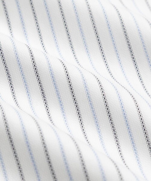 BROOKS BROTHERS(ブルックスブラザーズ)の「ストレッチコットン ロイヤルオックスフォード オルタネイトストライプ ドレスシャツ Slim Fit(ビジネスシャツ・メンズ・ブルー/ネイビー・14 1/2-31/15-31/15 1/2-31/15 1/2-32/15 1/2-33/16-32/16-33/17-32/17-33/15-32/16-31/16 1/2-32/16 1/2-33/14 1/2-32)」の7枚目の写真