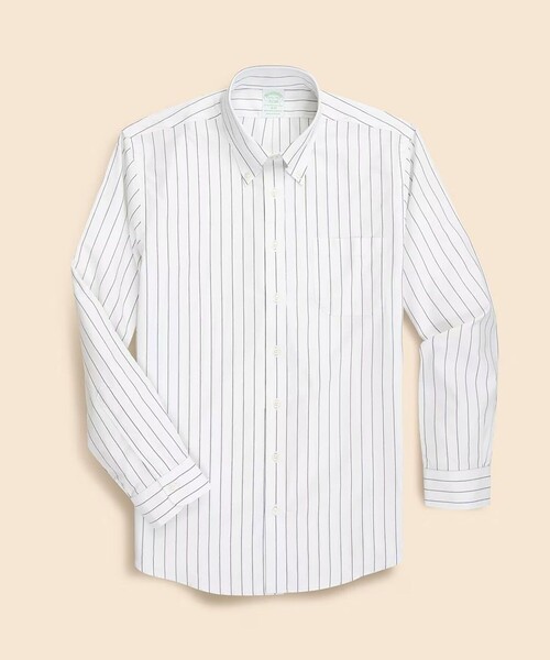 BROOKS BROTHERS(ブルックスブラザーズ)の「ストレッチコットン ロイヤルオックスフォード オルタネイトストライプ ドレスシャツ Slim Fit(ビジネスシャツ・メンズ・ブルー/ネイビー・14 1/2-31/15-31/15 1/2-31/15 1/2-32/15 1/2-33/16-32/16-33/17-32/17-33/15-32/16-31/16 1/2-32/16 1/2-33/14 1/2-32)」の10枚目の写真