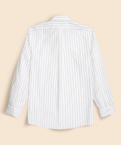 BROOKS BROTHERS(ブルックスブラザーズ)の「ストレッチコットン ロイヤルオックスフォード オルタネイトストライプ ドレスシャツ Slim Fit(ビジネスシャツ・メンズ・ブルー/ネイビー・14 1/2-31/15-31/15 1/2-31/15 1/2-32/15 1/2-33/16-32/16-33/17-32/17-33/15-32/16-31/16 1/2-32/16 1/2-33/14 1/2-32)」の11枚目の写真