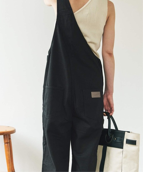 Wrangler 別注 ワンショルダー オーバーオール フレームワーク　黒 ≪追加≫Wrangler別注ワンショルダーオーバーオール（つなぎ