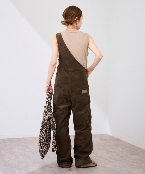 セール】≪追加≫Wrangler別注ワンショルダーオーバーオール（つなぎ