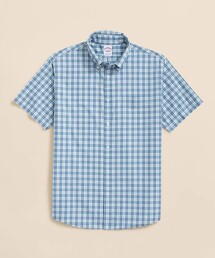 BROOKS BROTHERS（ブルックスブラザーズ）の「コットンポプリン　シーズナルパターン　ショートスリーブ　フライデーシャツ（シャツ/ブラウス）」