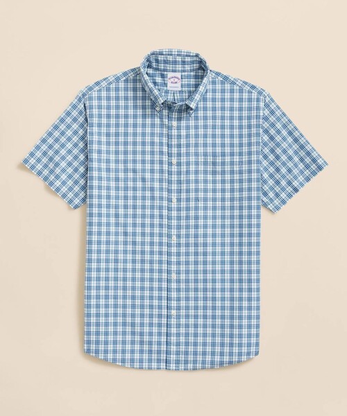 Cotton Poplin — шизнал патерн шортслев флайд шерт