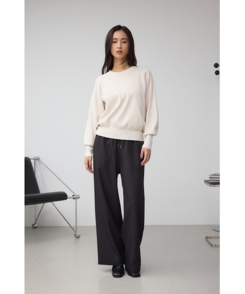 AZUL by moussy(アズールバイマウジー)の「パッチポケットウエストイージーパンツ(スラックス・レディース・ブラック系その他/ブラック/ホワイト系その他/ブラウン・SMALL/MEDIUM)」の16枚目の写真