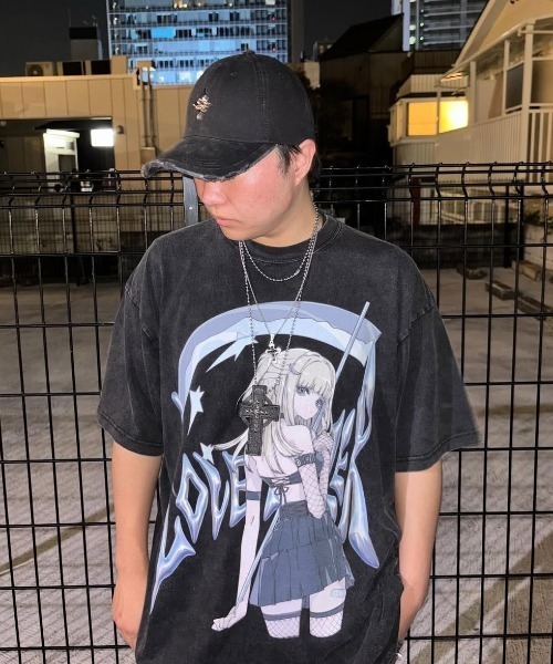 LOVE KILLER Tシャツ A'gem 9 tシャツ A'GEM/9 × .kom「LOVE KILLER/ラブキラー