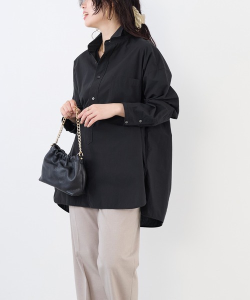 セール】【TICCA】ハーブスクエアビッグシャツブルゾンUNI（シャツ