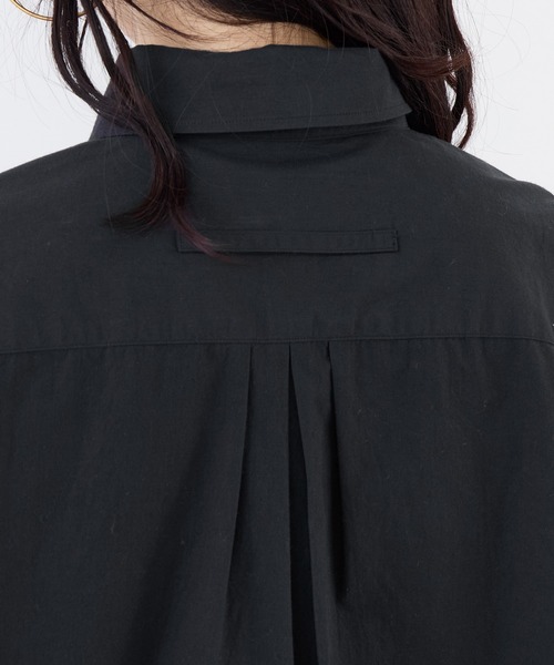 セール】【TICCA】ハーブスクエアビッグシャツブルゾンUNI（シャツ