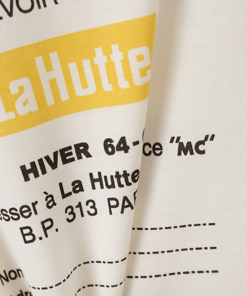 Spick & Span(スピックアンドスパン)の「《追加》La Hutte / ラ ユット ロゴTee(Tシャツ/カットソー・レディース・ホワイト系その他/ホワイト×ホワイト/ブラックミックス・FREE)」の21枚目の写真