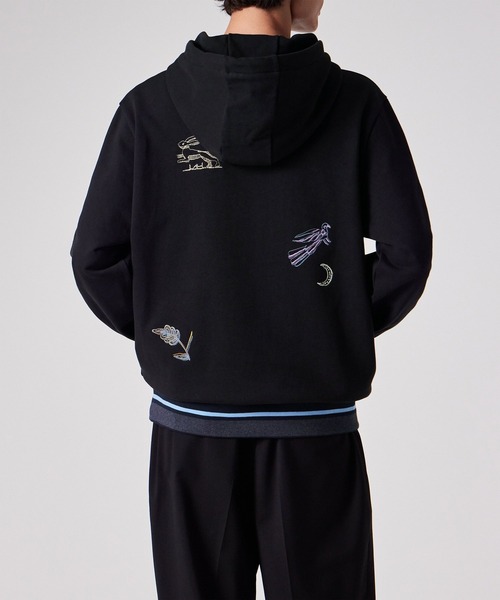Paul Smith(ポールスミス)の「“Little Beasts Embroidery” パーカ【253507 072YE】(パーカー・メンズ・ネイビー・MEDIUM/LARGE/X-LARGE)」の7枚目の写真
