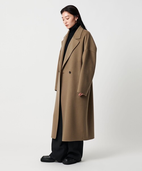 ＜MARW UNITED ARROWS＞リバー ロングコート　ダークグレー MARW UNITED ARROWS（マルゥ ユナイテッドアローズ）の「＜MARW