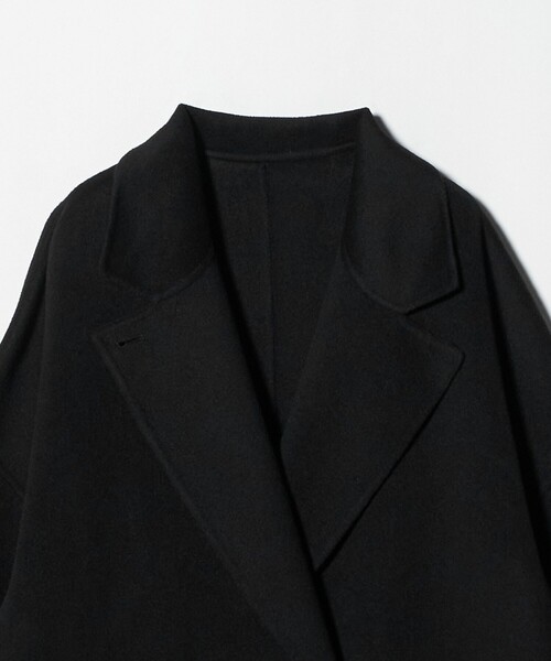 MARW UNITED ARROWS（マルゥ ユナイテッドアローズ）の「＜MARW UNITED ARROWS＞リバー ロングコート（その他アウター・レディース・ダークグレー/モカ/ブラック・36/38）」の10枚目の写真