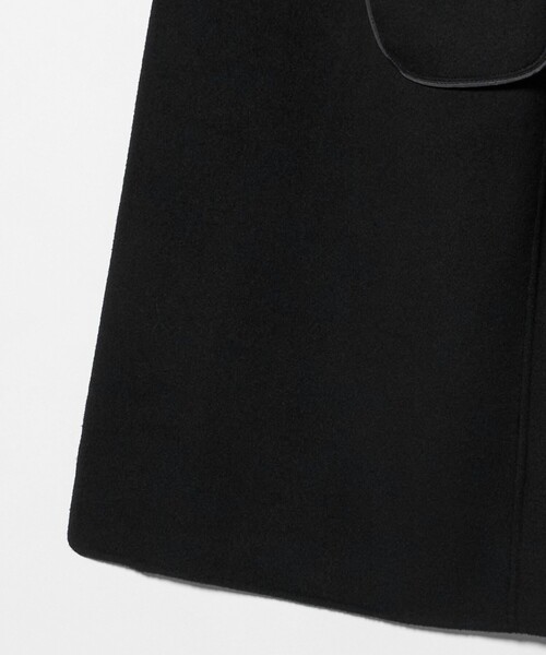 MARW UNITED ARROWS（マルゥ ユナイテッドアローズ）の「＜MARW UNITED ARROWS＞リバー ロングコート（その他アウター・レディース・ダークグレー/モカ/ブラック・36/38）」の11枚目の写真