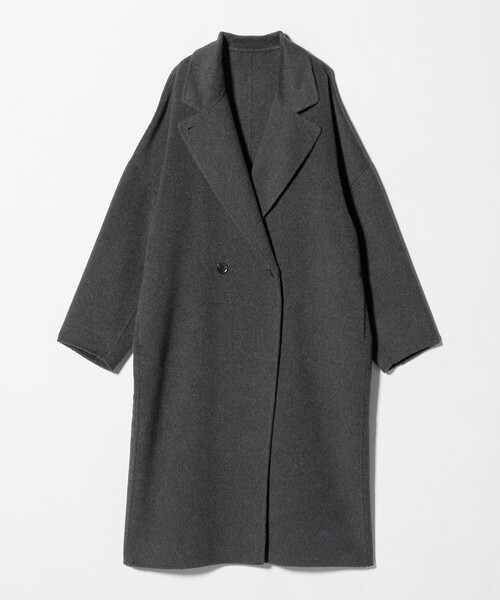＜MARW UNITED ARROWS＞リバー ロングコート　ダークグレー MARW UNITED ARROWS（マルゥ ユナイテッドアローズ）の「＜MARW