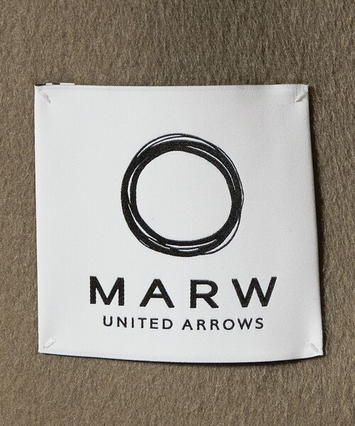 MARW UNITED ARROWS（マルゥ ユナイテッドアローズ）の「＜MARW UNITED ARROWS＞リバー ロングコート（その他アウター・レディース・ダークグレー/モカ/ブラック・36/38）」の18枚目の写真