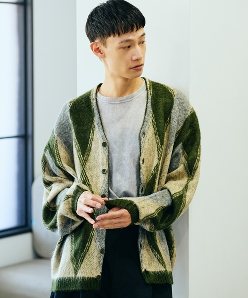 TOWNCRAFT カーディガン アーガイル　タウンクラフト セール】TOWN CRAFT × FREAK'S STORE/タウンクラフト 別注