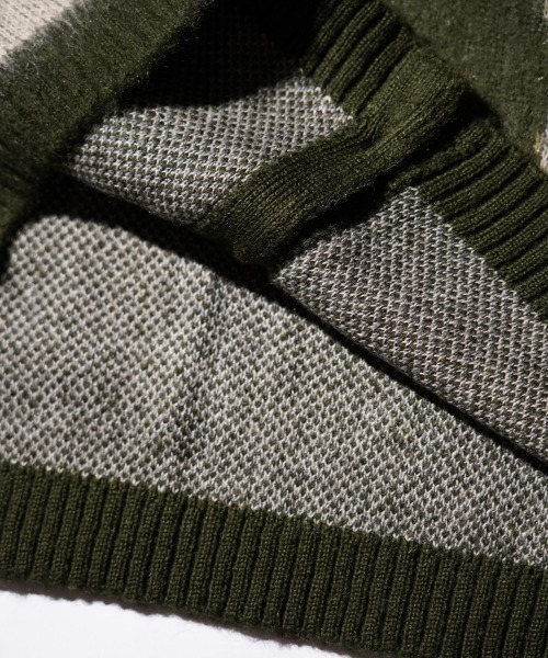 TOWNCRAFT / タウンクラフト SHAGGY VINTAGE PATTERN CARDIGAN