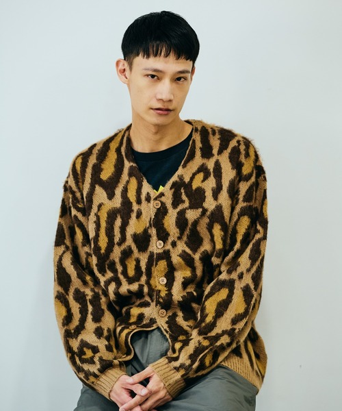 TOWNCRAFT / タウンクラフト SHAGGY VINTAGE PATTERN CARDIGAN