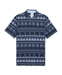 67180　プーマ　半袖ポロシャツ　青　サイズXL reonard_1-240001174305