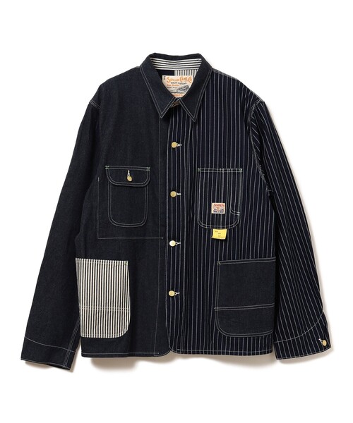 SUGAR CANE（シュガーケーン）の「【別注】SUGAR CANE / クレイジー ワークコート（デニムジャケット・メンズ・その他・38/40/42/44）」の2枚目の写真