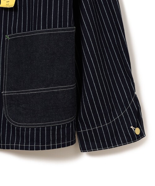 SUGAR CANE（シュガーケーン）の「【別注】SUGAR CANE / クレイジー ワークコート（デニムジャケット・メンズ・その他・38/40/42/44）」の4枚目の写真