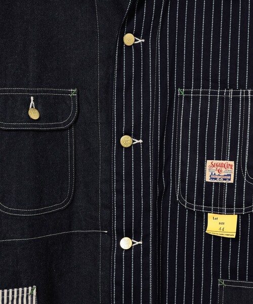 SUGAR CANE（シュガーケーン）の「【別注】SUGAR CANE / クレイジー ワークコート（デニムジャケット・メンズ・その他・38/40/42/44）」の7枚目の写真