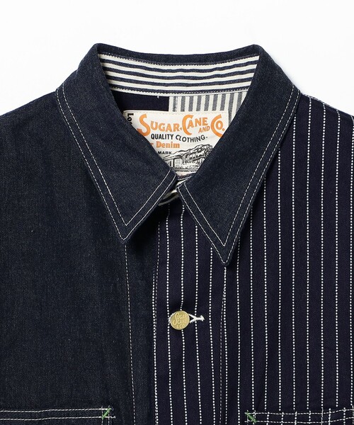 SUGAR CANE（シュガーケーン）の「【別注】SUGAR CANE / クレイジー ワークコート（デニムジャケット・メンズ・その他・38/40/42/44）」の13枚目の写真