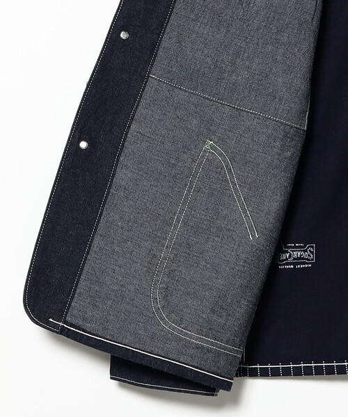 SUGAR CANE（シュガーケーン）の「【別注】SUGAR CANE / クレイジー ワークコート（デニムジャケット・メンズ・その他・38/40/42/44）」の15枚目の写真