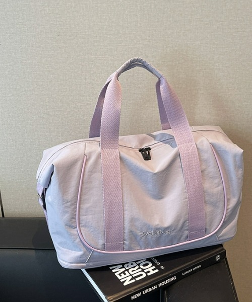 gossip!ロサンゼルス(ゴシップロサンゼルス)の「【Y2K】大容量2WAYトラベルバッグ(拡張可能+9cm/ショルダー&ハンド)(ショルダーバッグ・レディース・ライトグレー/キャメル/ブラック・FREE)」の19枚目の写真