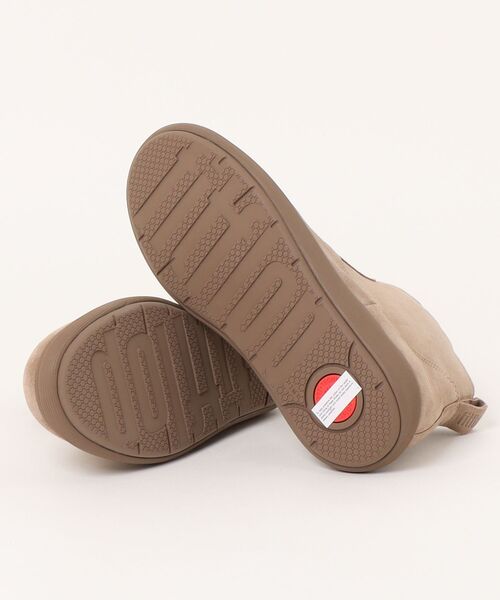 fitflop(フィットフロップ)の「iQ-COMFF SUEDE ZIP ANKLE BOOTS / iQ-COMFF スエード ジップ アンクル ブーツ(ブーツ・レディース・ブラック/ベージュ・25cm/24cm/23cm/22cm)」の4枚目の写真