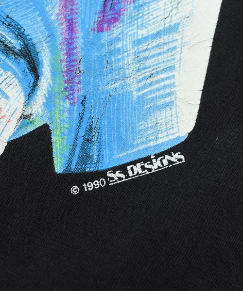 VINTAGE(ヴィンテージ)の「【USED】90’s ONITA “Kennedy Space Center” スーベニア Tシャツ USA製(Tシャツ/カットソー・メンズ・ブラック・LARGE)」の4枚目の写真