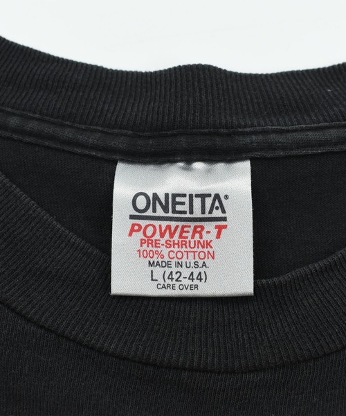 VINTAGE(ヴィンテージ)の「【USED】90’s ONITA “Kennedy Space Center” スーベニア Tシャツ USA製(Tシャツ/カットソー・メンズ・ブラック・LARGE)」の6枚目の写真