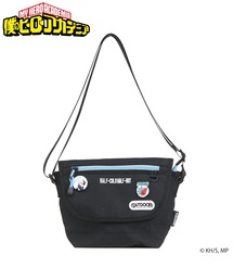 【僕のヒーローアカデミア×OUTDOOR PRODUCTS】 缶バッチ付きフラップショルダー
