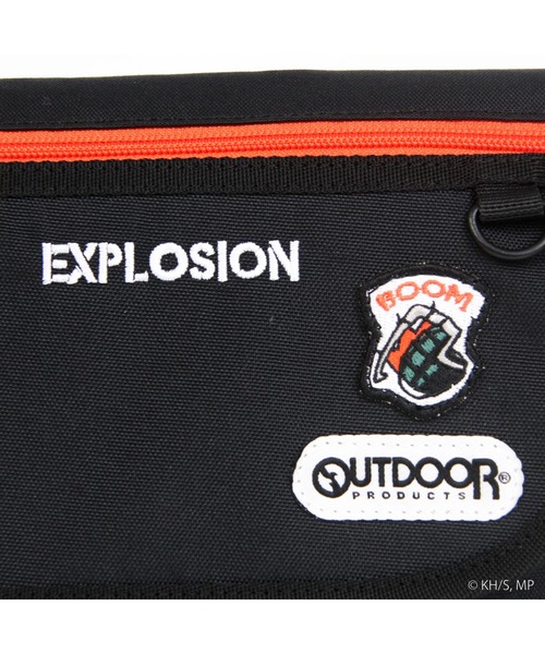 OUTDOOR PRODUCTS(アウトドアプロダクツ)の「【僕のヒーローアカデミア×OUTDOOR PRODUCTS】 缶バッチ付きフラップショルダー(ショルダーバッグ・レディース・グレー/ターコイズブルー/スカイブルー/オレンジ・FREE)」の21枚目の写真