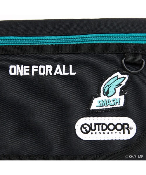 OUTDOOR PRODUCTS(アウトドアプロダクツ)の「【僕のヒーローアカデミア×OUTDOOR PRODUCTS】 缶バッチ付きフラップショルダー(ショルダーバッグ・レディース・グレー/ターコイズブルー/スカイブルー/オレンジ・FREE)」の20枚目の写真