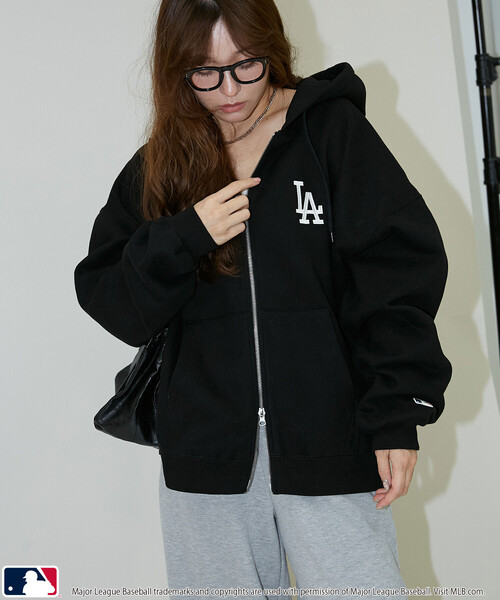 セール】MLB/メジャーリーグベースボール 別注 SWEAT ZIP HOODIE