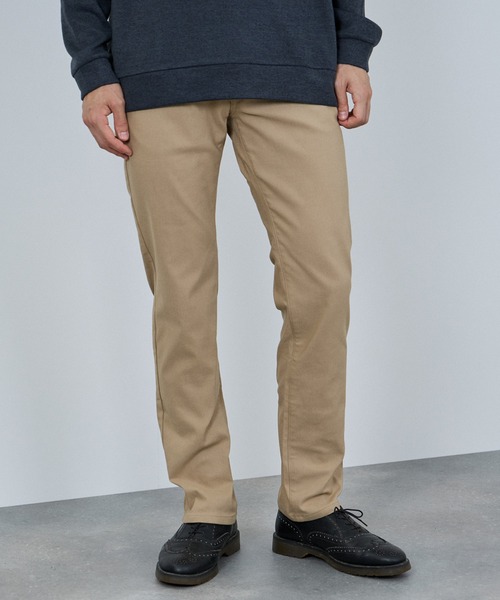 NAVY(ネイビー)の「【NAVY / ネイビー】あったかメガストレッチ裏起毛ストレートパンツ(その他パンツ・メンズ・ネイビー/ブラック/チャコールグレー/グレー/ブラウン/ベージュ・XL/L/M/S)」の5枚目の写真