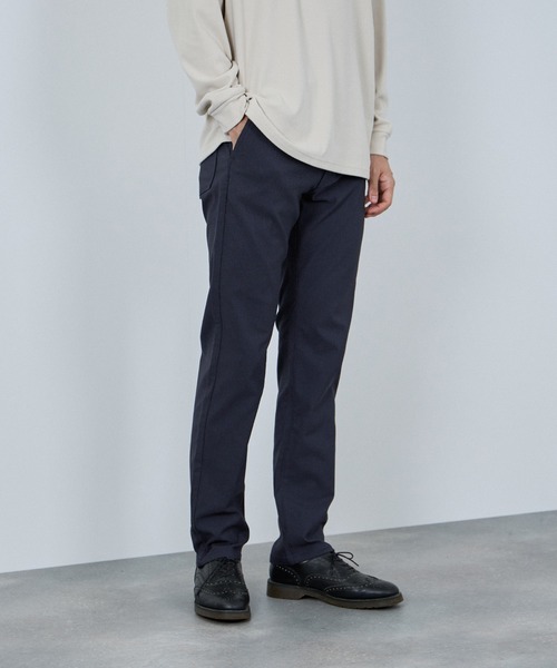 NAVY(ネイビー)の「【NAVY / ネイビー】あったかメガストレッチ裏起毛ストレートパンツ(その他パンツ・メンズ・ネイビー/ブラック/チャコールグレー/グレー/ブラウン/ベージュ・XL/L/M/S)」の6枚目の写真