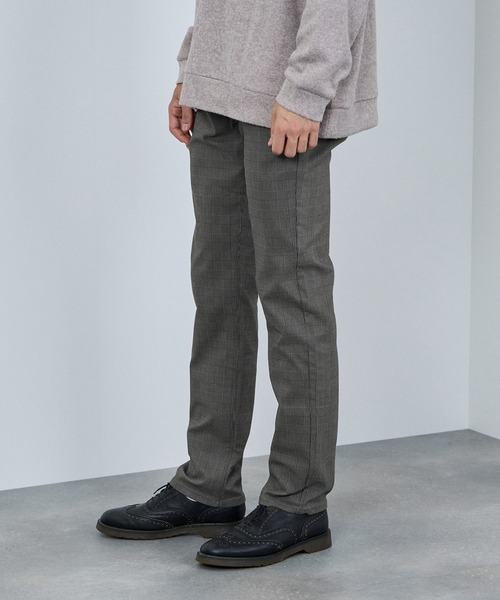 NAVY(ネイビー)の「【NAVY / ネイビー】あったかメガストレッチ裏起毛ストレートパンツ(その他パンツ・メンズ・ネイビー/ブラック/チャコールグレー/グレー/ブラウン/ベージュ・XL/L/M/S)」の9枚目の写真