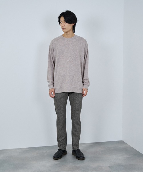NAVY(ネイビー)の「【NAVY / ネイビー】あったかメガストレッチ裏起毛ストレートパンツ(その他パンツ・メンズ・ネイビー/ブラック/チャコールグレー/グレー/ブラウン/ベージュ・XL/L/M/S)」の7枚目の写真