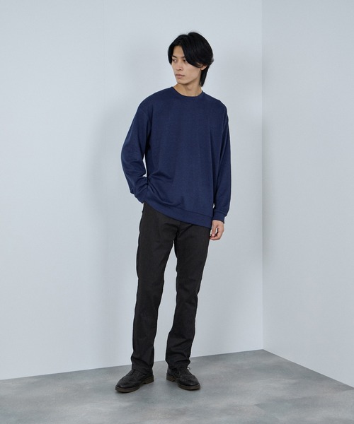 NAVY(ネイビー)の「【NAVY / ネイビー】あったかメガストレッチ裏起毛ストレートパンツ(その他パンツ・メンズ・ネイビー/ブラック/チャコールグレー/グレー/ブラウン/ベージュ・XL/L/M/S)」の13枚目の写真