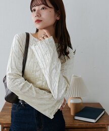 【WEB限定】なみなみベロアプルオーバー