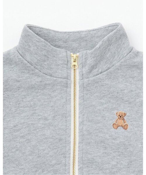 petit main（プティマイン）の「【POLO BCS】ジップハオリ（パーカー・キッズ・ネイビー/ライトピンク/トップグレー・90cm/80ｃｍ/130cm/120cm/100cm/110cm）」の8枚目の写真