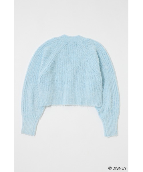 MD FACE BUTTON CD / MINNIE / フェイスボタンカーディガン / ミニー