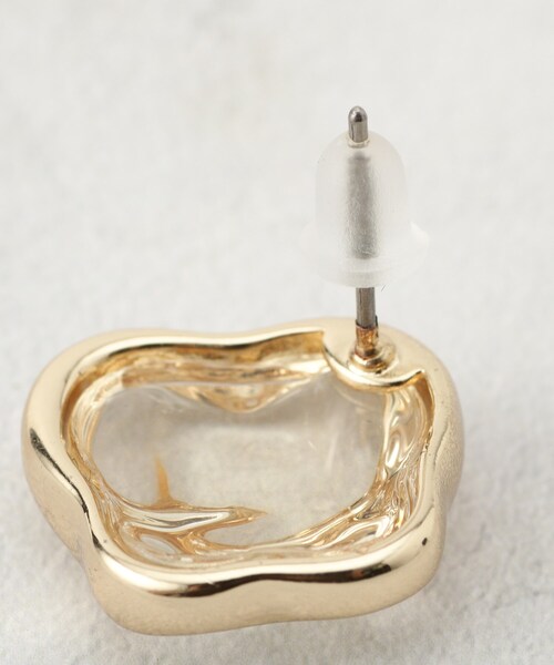 OPAQUE.CLIP（オペークドットクリップ）の「クリアカラーニュアンスピアス（ピアス（両耳用）・レディース・シルバー/ゴールド・00）」の6枚目の写真