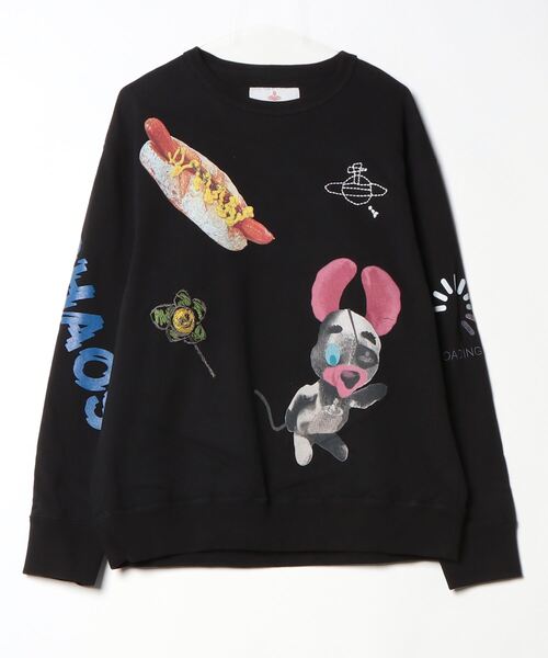 未開封☆ Vivienne Westwood スウェット THE BIG ONE SWEATSHIRT（PLACEMENT）（スウェット）｜Vivienne