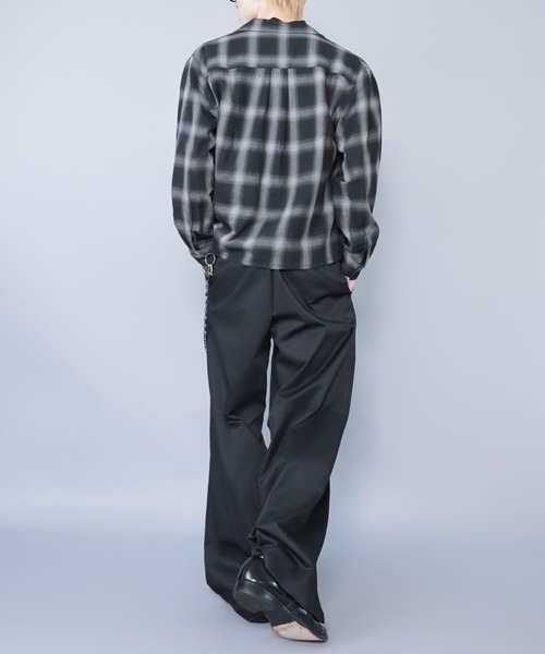 SPINNS（スピンズ）の「チノパンツ/バギーワイドシルエット（チノパンツ・メンズ・ブラック/カーキ/ベージュ・L/M）」の16枚目の写真