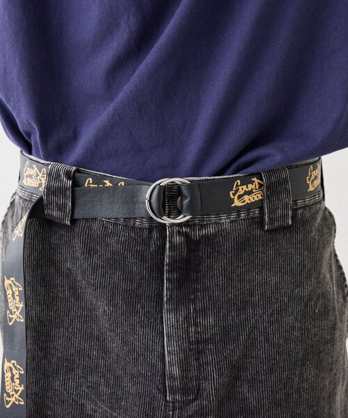 SOUNDSGOOOOD（サウンズグッド）の「【SOUNDS GOOOOD】製品染めコーデュロイベルテッドクロップドスケーターパンツ（その他パンツ・レディース・ブラック・ONE SIZE）」の13枚目の写真