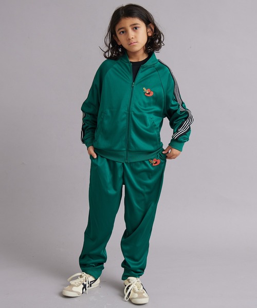 Setinn ジャージ　セットアップ セール】ジャージ セットアップ 刺繍 ライン【PAIRMANON STREET