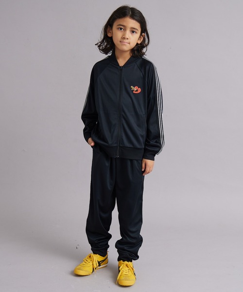 NOBODYジャージセットアップ セール】ジャージ セットアップ 刺繍 ライン【PAIRMANON STREET